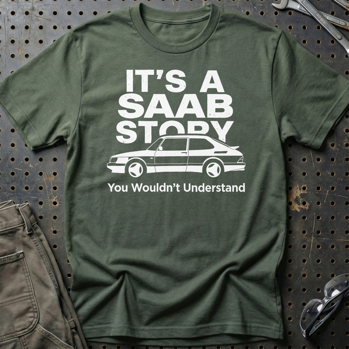 
Produktbillede af Saab Its Saab Story T-Shirt