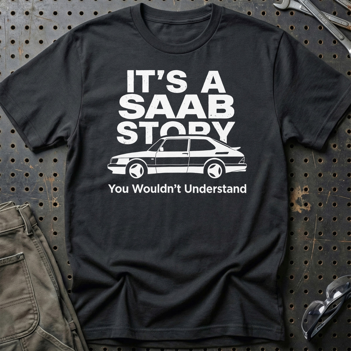 
Produktbillede af Saab Its Saab Story T-Shirt