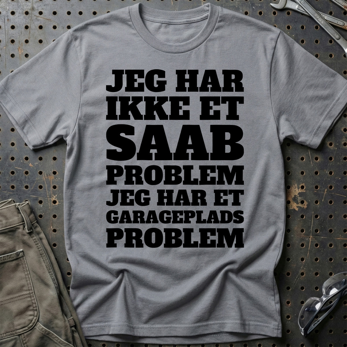 
Produktbillede af Saab – Jeg har et garageplads problem T-Shirt