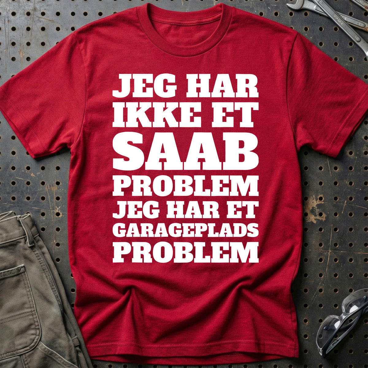 
Produktbillede af Saab – Jeg har et garageplads problem T-Shirt