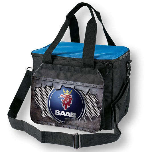 Saab - Køletaske Til 24 Dåser-cooler-Saab-Garage Culture Shop- garage - man cave - merchandise