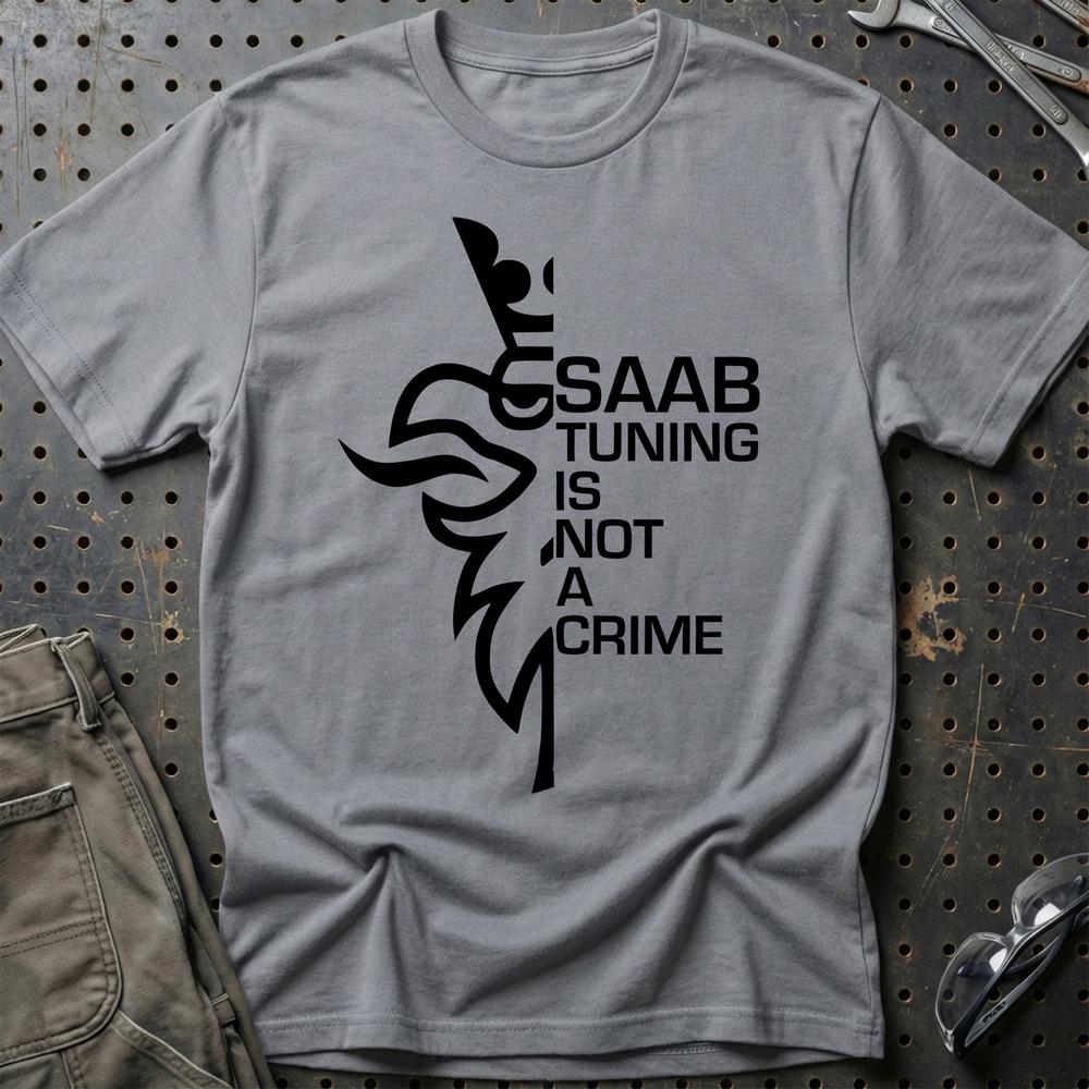 
Produktbillede af Saab Tuning Is Not A Crime T-Shirt