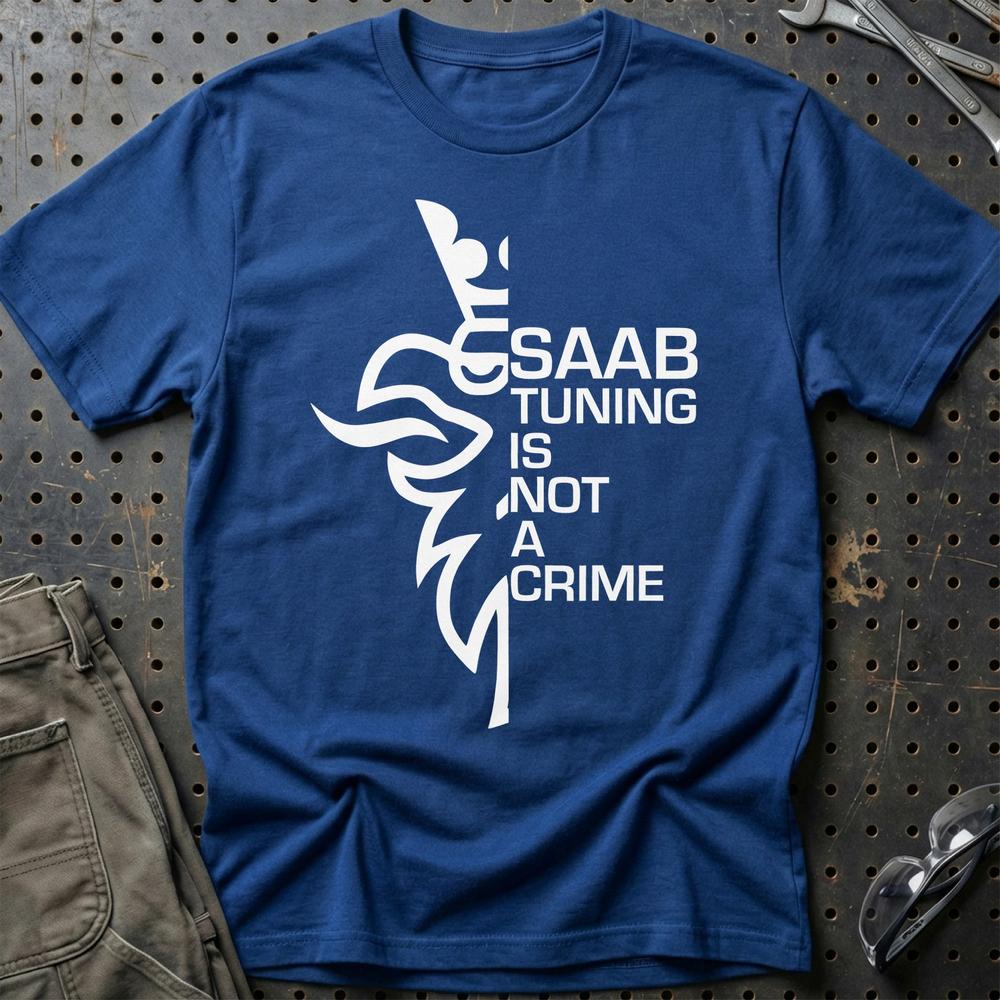 
Produktbillede af Saab Tuning Is Not A Crime T-Shirt