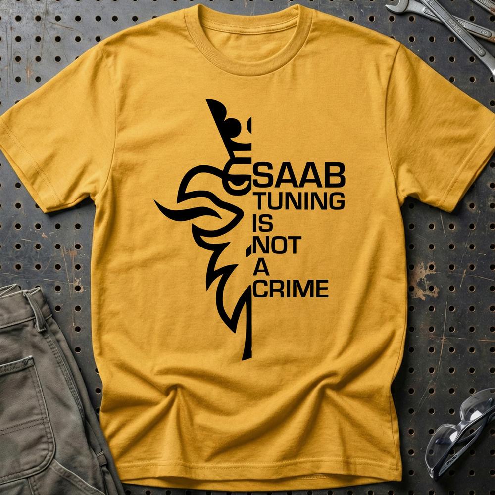 
Produktbillede af Saab Tuning Is Not A Crime T-Shirt