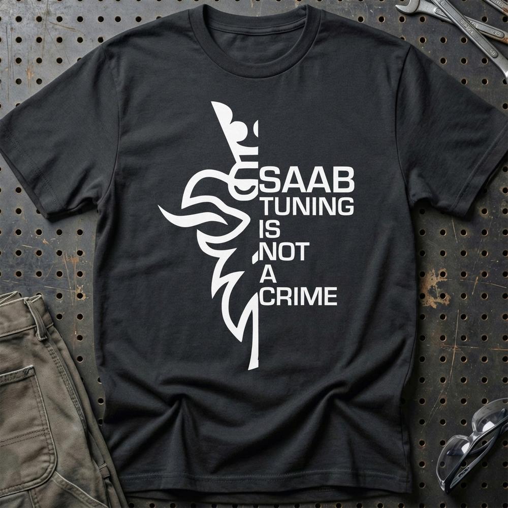 
Produktbillede af Saab Tuning Is Not A Crime T-Shirt