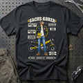 
Sachs-Kører T-Shirt – Sort