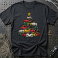 
Saleen Juletræ Christmas Tree Unisex T-Shirt – Sort – print foran