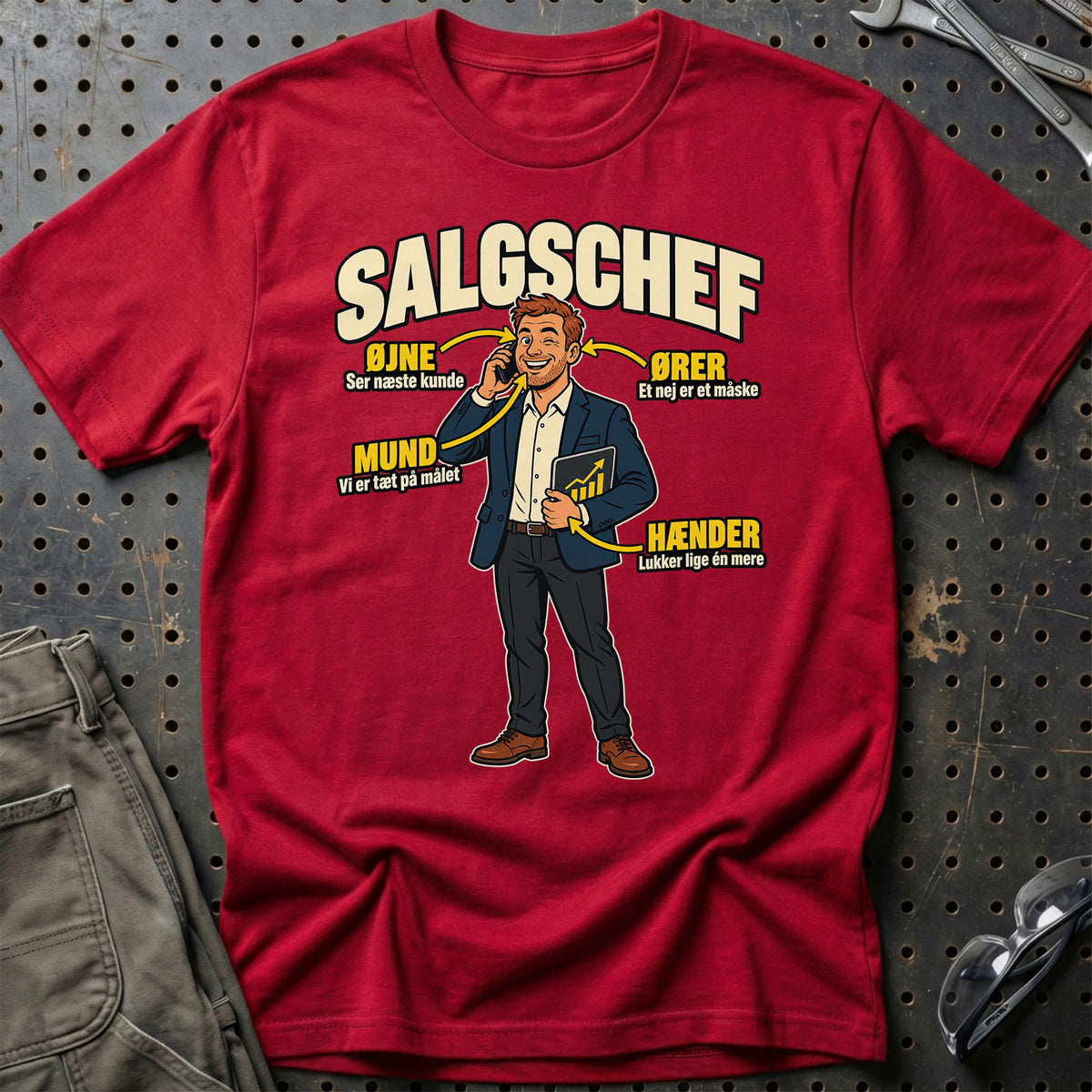 
Produktbillede af Salgschef – Anatomi T-Shirt