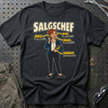 Salgschef – Anatomi T-Shirt – Sort