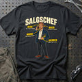 Salgschef – Anatomi T-Shirt – Sort