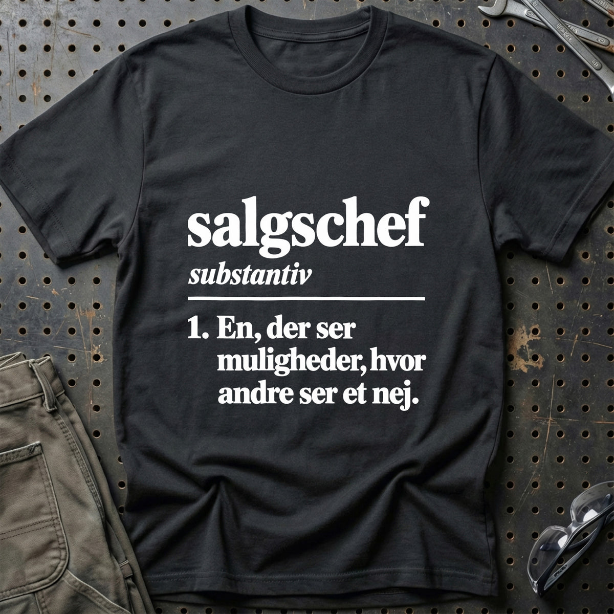 
Salgschef – Definition T-Shirt – Sort