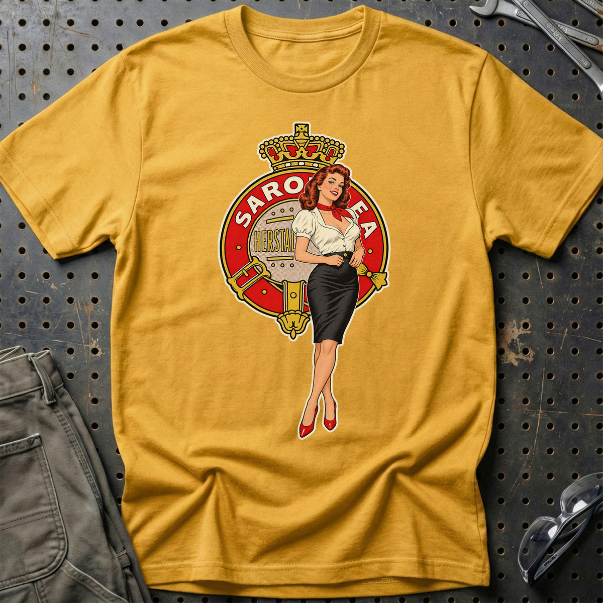 
Produktbillede af Sarolea Retro Pinup T-Shirt