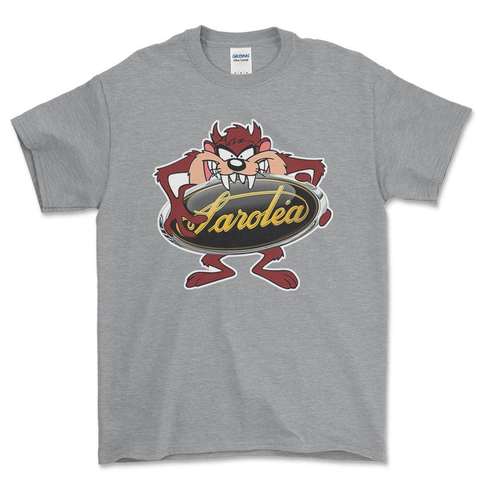 Sarolea TAZ Unisex T-Shirt , Bomul-Beklædning-Sarolea-Grå Sport-S-Forside-Garage Culture Shop- garage - man cave - merchandise