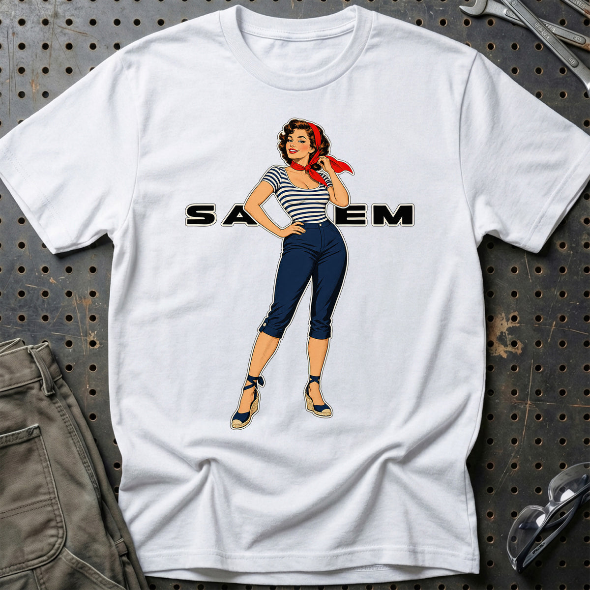 
Produktbillede af Saviem Retro Pinup T-Shirt