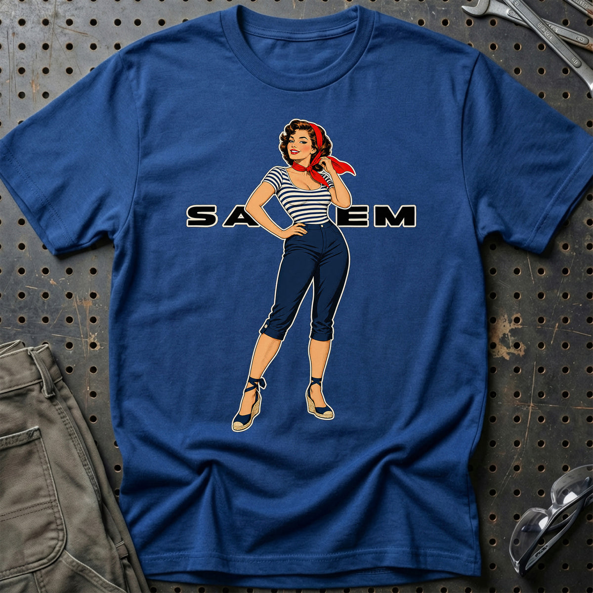 
Produktbillede af Saviem Retro Pinup T-Shirt