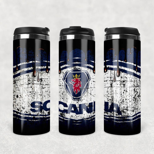Scania Termokrus Tumbler Rustfrit Stål-Krus-Scania-Garage Culture Shop- garage - man cave - merchandise