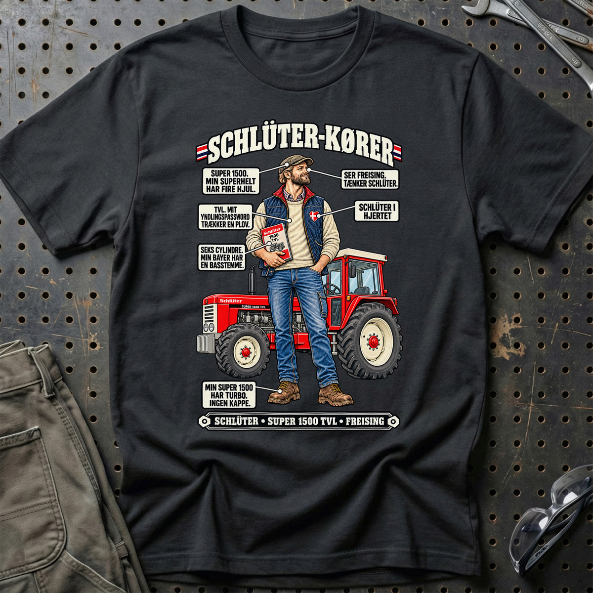 
Schlüter-Kører T-Shirt – Sort