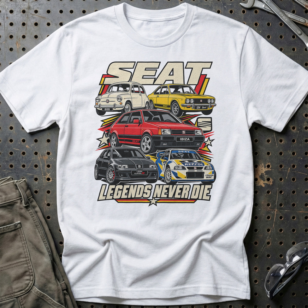 
Produktbillede af Seat Legends Never Die T-Shirt