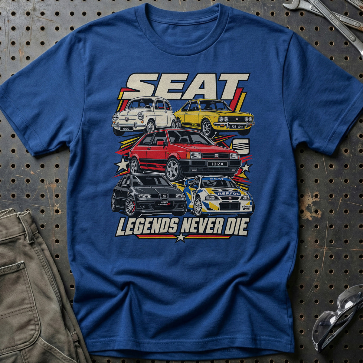 
Produktbillede af Seat Legends Never Die T-Shirt