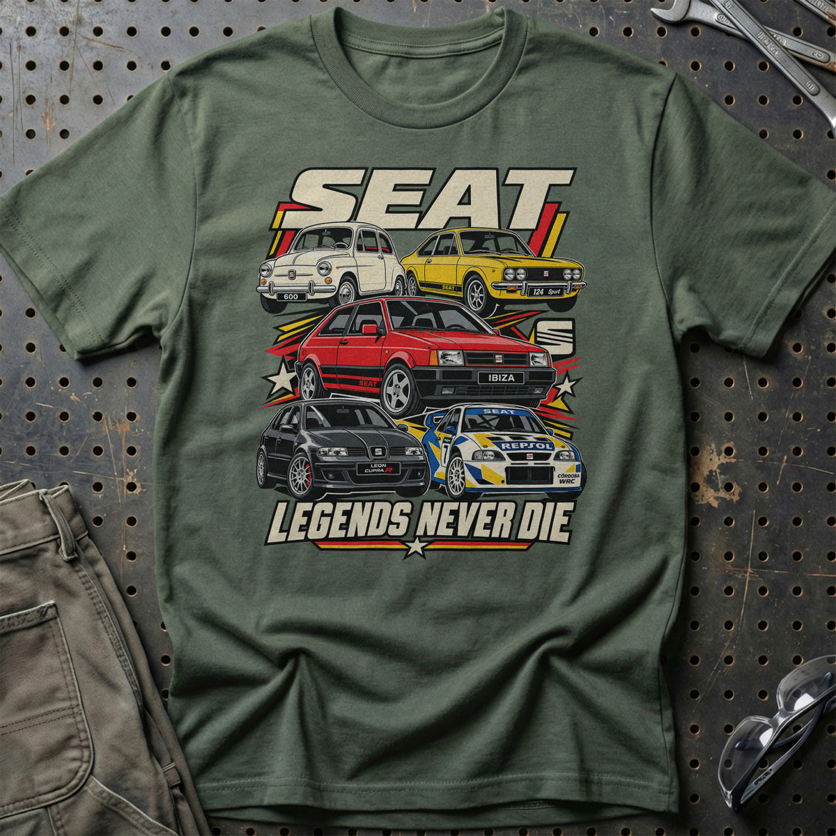 
Produktbillede af Seat Legends Never Die T-Shirt