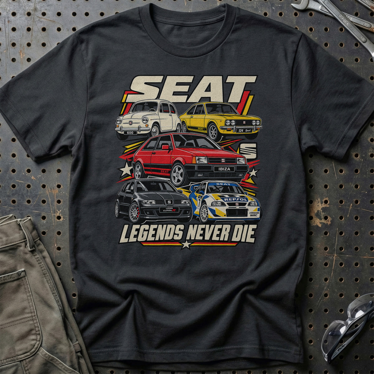 
Produktbillede af Seat Legends Never Die T-Shirt