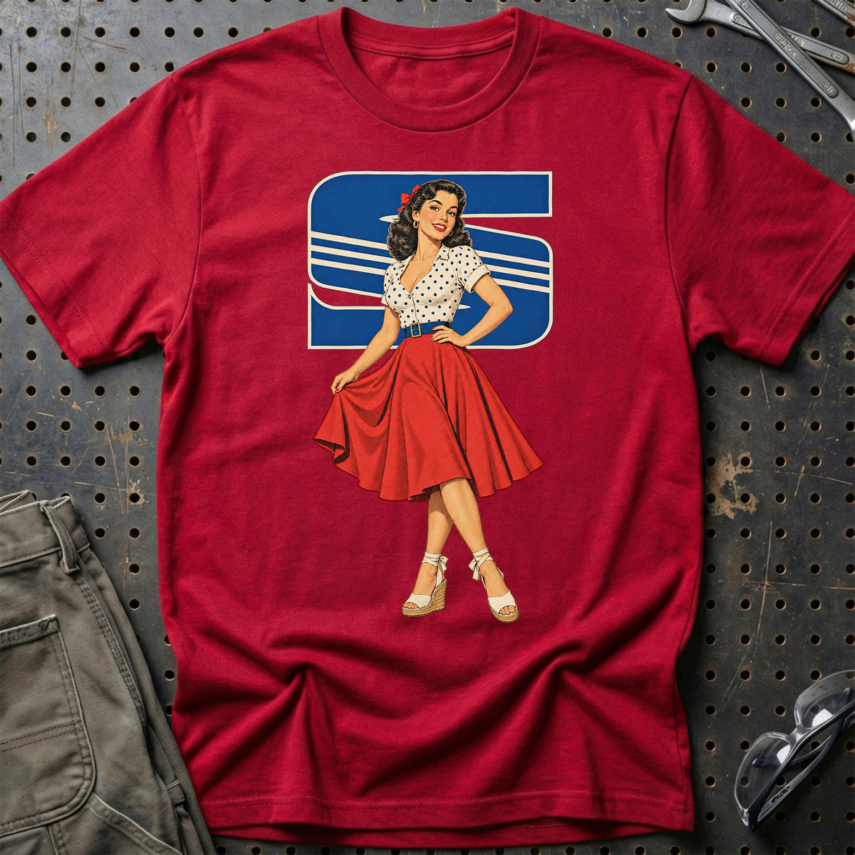 
Produktbillede af Seat Retro Pinup T-Shirt