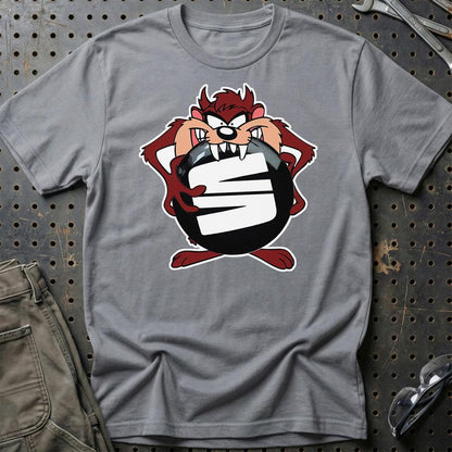Seat TAZ Unisex T-Shirt , Bomuld-Beklædning-Seat-Grå Sport-S-Garage Culture Shop- garage - man cave - merchandise