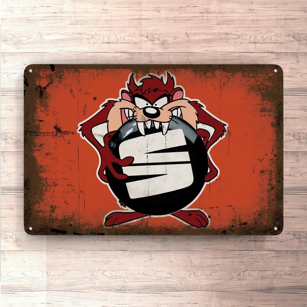 Seat Taz Vintage Skilte, Musemåtte, Dørmåtte , Plakat-Skilte-Seat-Garage Culture Shop- garage - man cave - merchandise