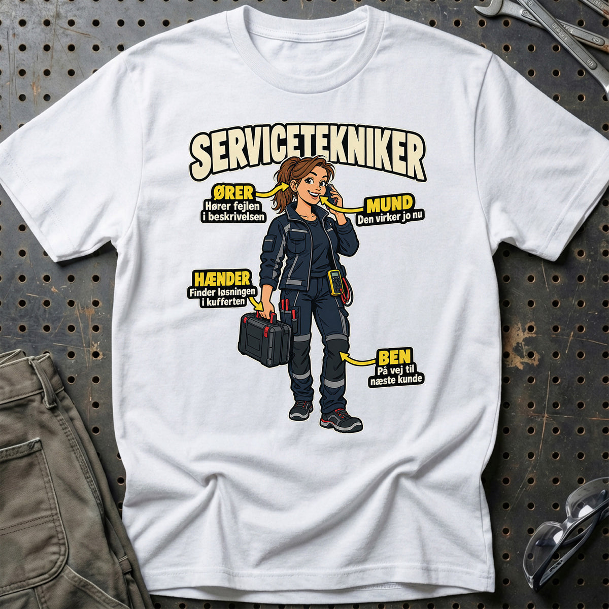 
Produktbillede af Servicetekniker – Anatomi T-Shirt