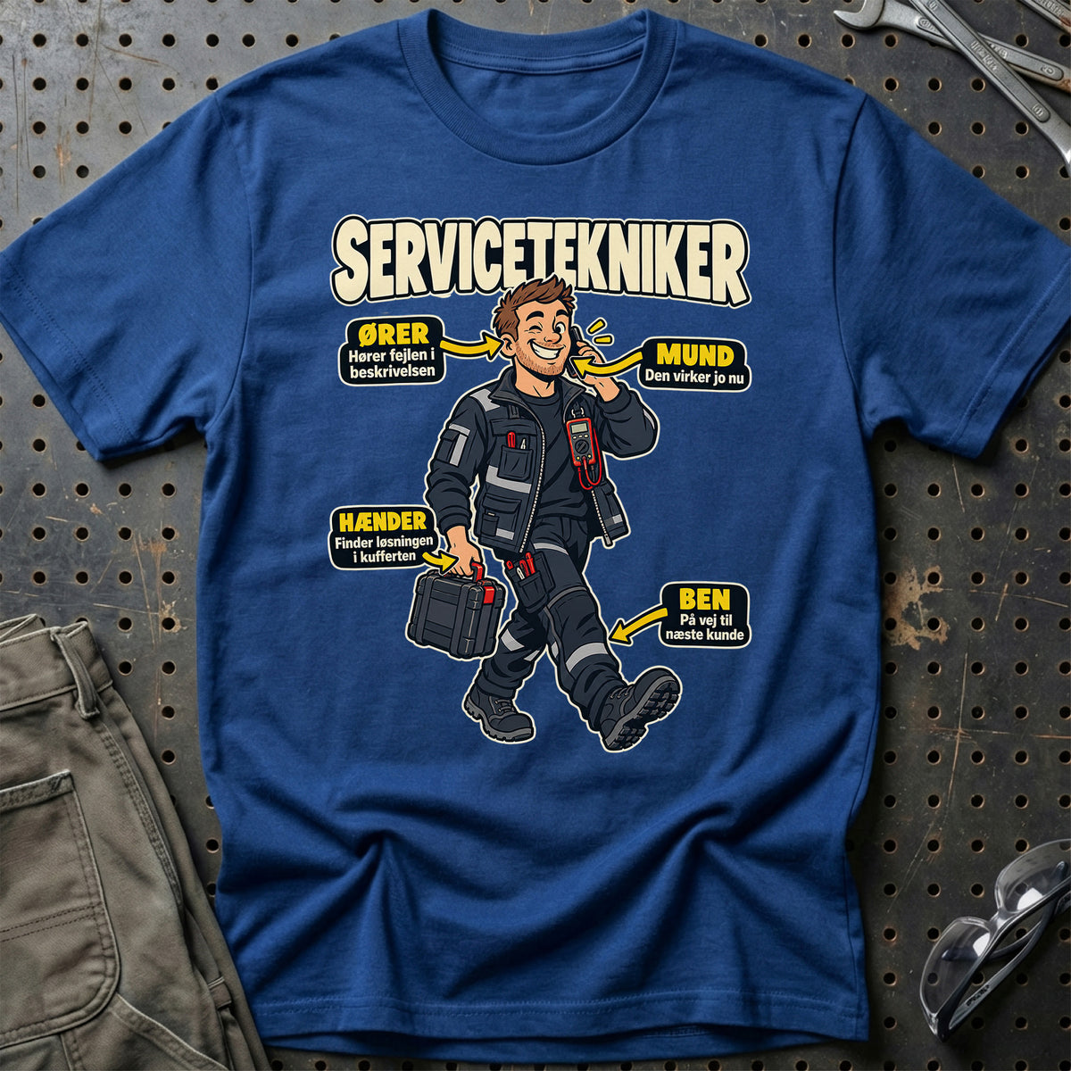 
Produktbillede af Servicetekniker – Anatomi T-Shirt