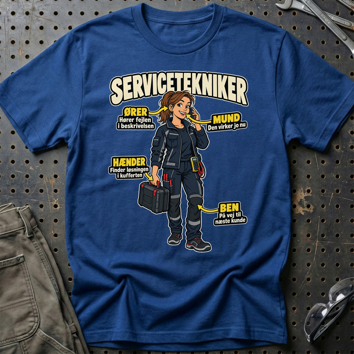 
Produktbillede af Servicetekniker – Anatomi T-Shirt