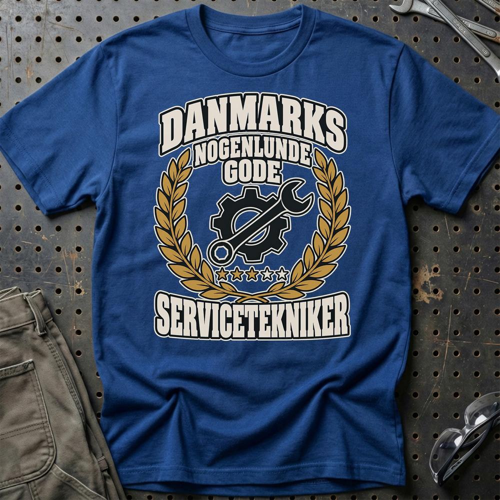 
Produktbillede af Servicetekniker – Danmarks Nogenlunde Gode T-Shirt