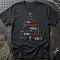 Shelby Juletræ T-Shirt-Beklædning-Shelby-Sort-S-Garage Culture Shop- garage - man cave - merchandise