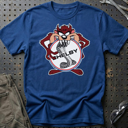 Shelby TAZ Unisex T-Shirt , Bomuld-Beklædning-Shelby-Blå Royal-S-Garage Culture Shop- garage - man cave - merchandise