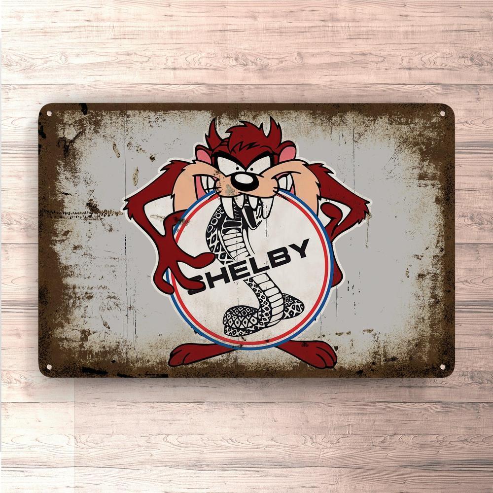 Shelby Taz Vintage Skilte, Musemåtte, Dørmåtte , Plakat-Skilte-Shelby-Garage Culture Shop- garage - man cave - merchandise