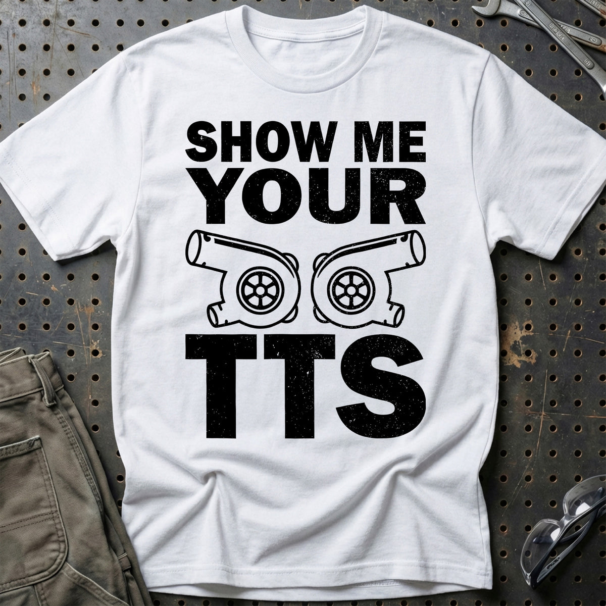 
Show Me Your TTS T-Shirt – Hvid