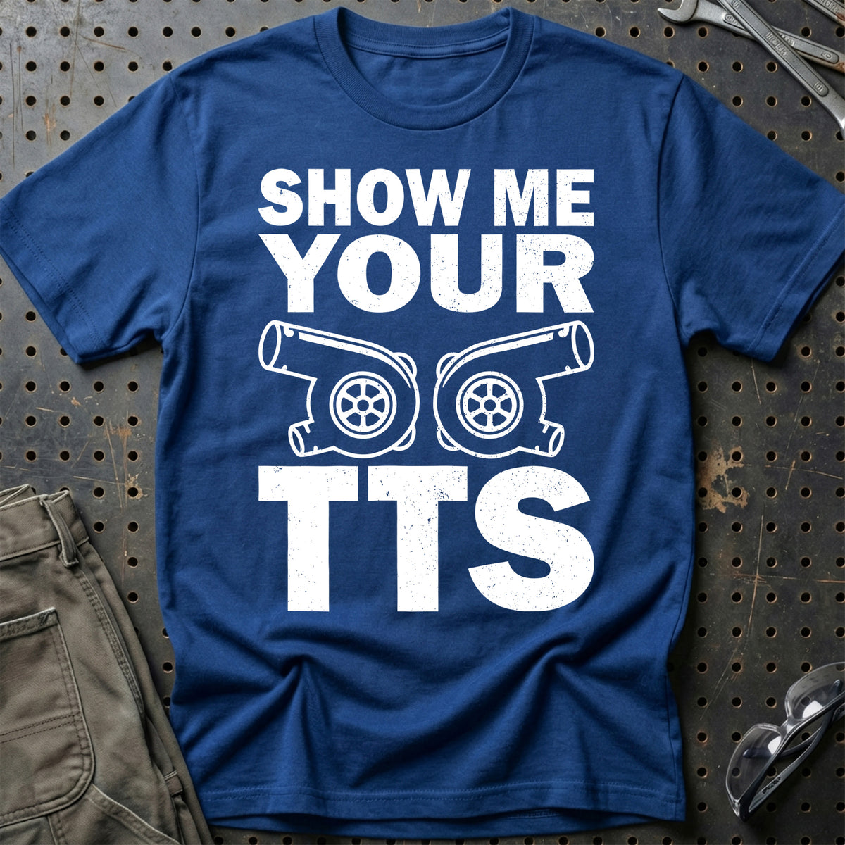 
Show Me Your TTS T-Shirt – Blå Royal