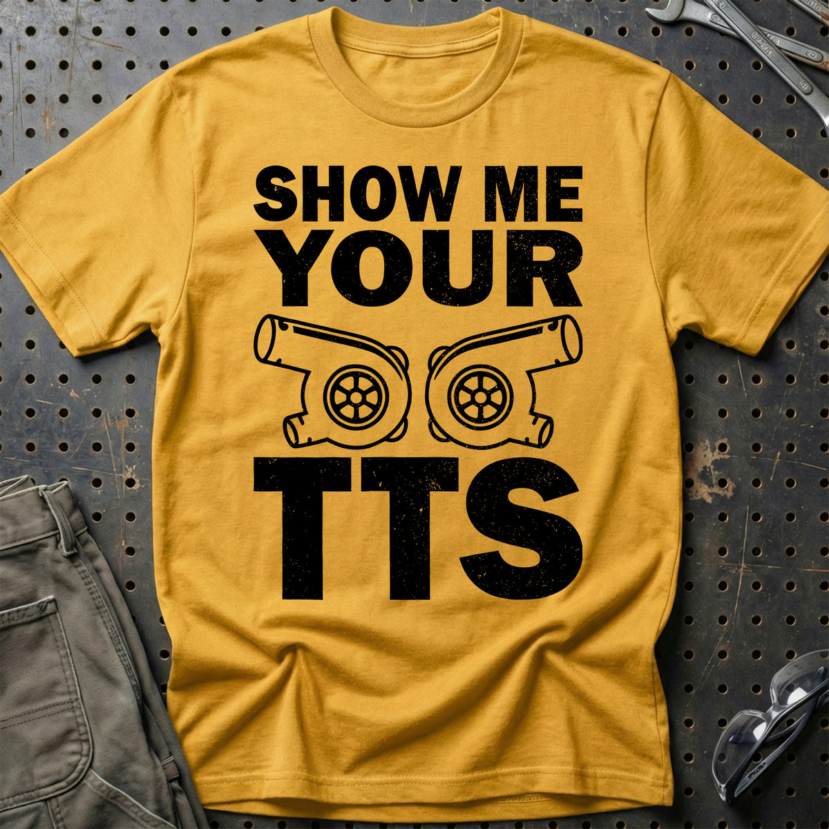 
Show Me Your TTS T-Shirt – Guld