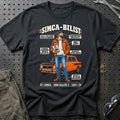 
Simca-Bilist T-Shirt – Sort