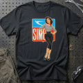Simca Retro Pinup T-Shirt – Sort