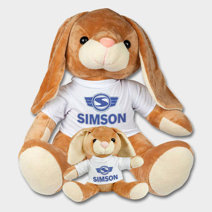 Simson Plysdyr Kanin, Bunny-Bamse-Simson-Garage Culture Shop- garage - man cave - merchandise