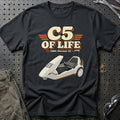 
Sinclair C5 1985 – C5 of Life T-Shirt – Sort