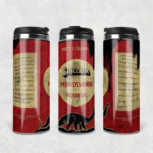 Sinclair Motor Oil Termokrus Tumbler Rustfrit Stål-Krus-Motorolie-Garage Culture Shop- garage - man cave - merchandise