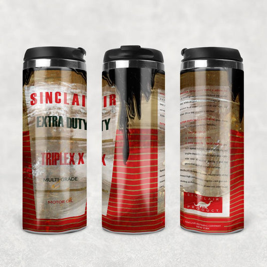 Sinclair Motor Oil Termokrus Tumbler Rustfrit Stål-Krus-Motorolie-Garage Culture Shop- garage - man cave - merchandise