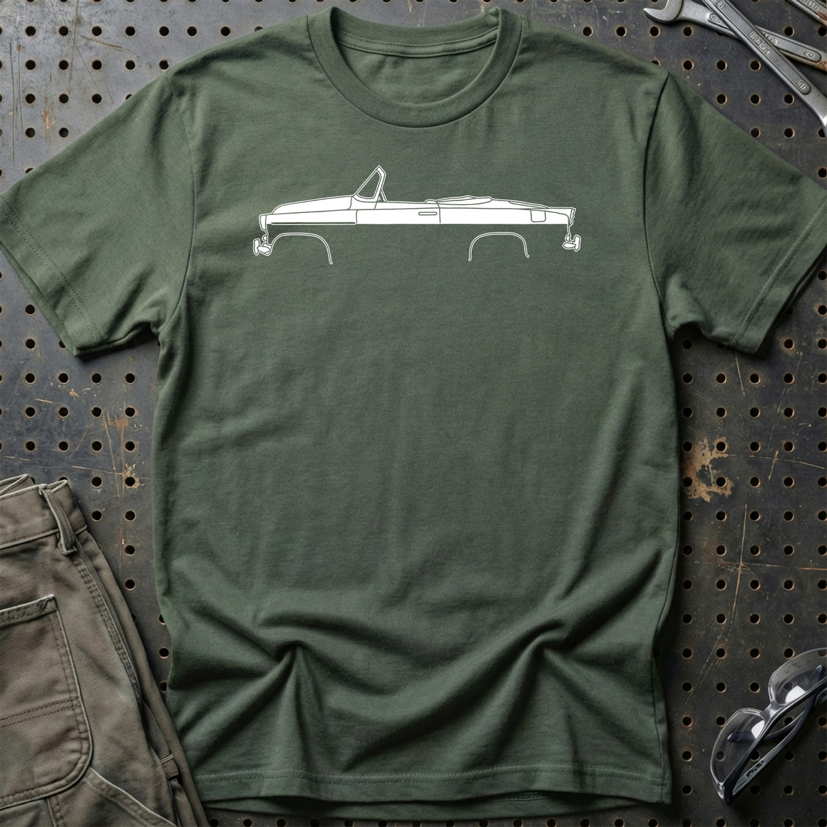 
Skoda Felicia Super Silhuet T-Shirt – Grøn Militær