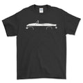 Skoda Felicia Super Silhuet T-Shirt-Beklædning-Skoda-Sort-S-Garage Culture Shop- garage - man cave - merchandise