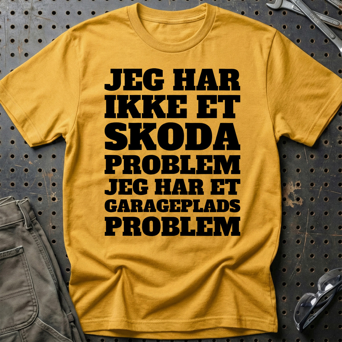 
Produktbillede af Škoda – Jeg har et garageplads problem T-Shirt