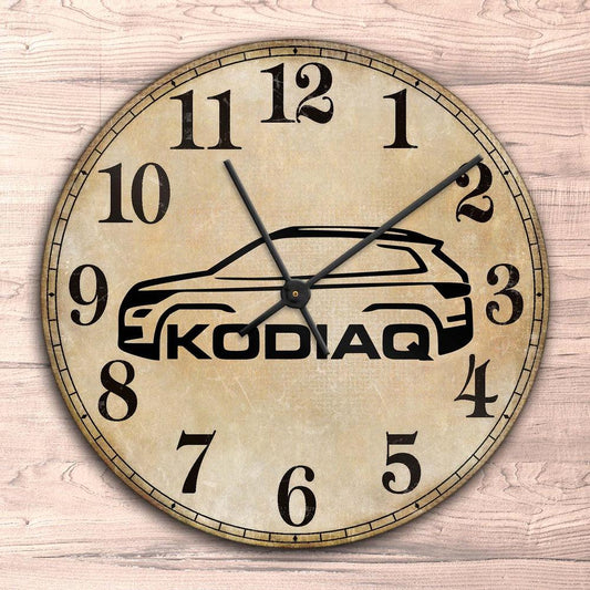 Škoda Kodiaq Vægur Rundt-Clock-Skoda-Garage Culture Shop- garage - man cave - merchandise