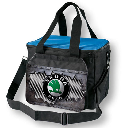 Skoda - Køletaske Til 24 Dåser-cooler-Skoda-Garage Culture Shop- garage - man cave - merchandise