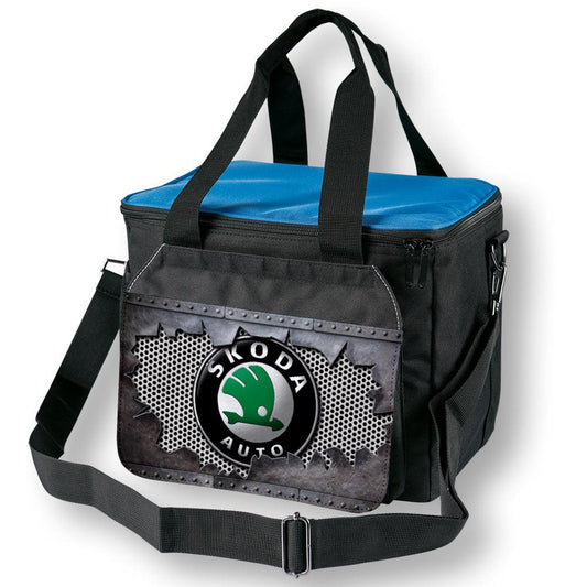 Skoda - Køletaske Til 24 Dåser-cooler-Skoda-Garage Culture Shop- garage - man cave - merchandise